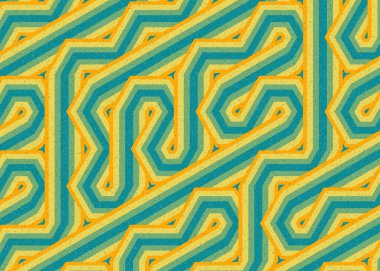 Renkli Altıgen Döşeme Bağlantısı sanat arkaplan tasarımı illüstrasyonu