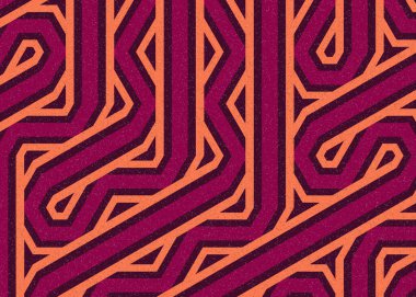 Renkli Altıgen Döşeme Bağlantısı sanat arkaplan tasarımı illüstrasyonu