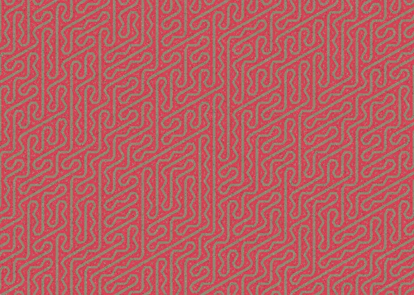 Farbe Hexagon Tile Connection Kunst Hintergrund Design Illustration — Stockvektor