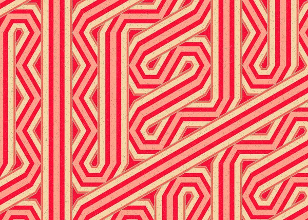 Renkli altıgen karo sanat arkaplanı, vektör illüstrasyonu 