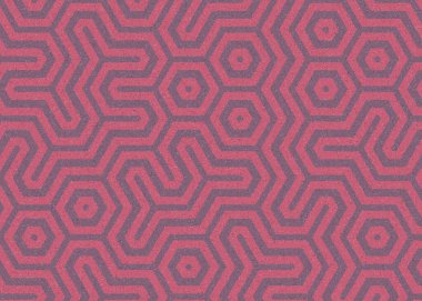 Renkli altıgen karo sanat arkaplanı, vektör illüstrasyonu 