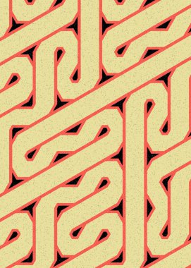 Renkli Altıgen Döşeme Bağlantısı sanat arkaplan tasarımı illüstrasyonu