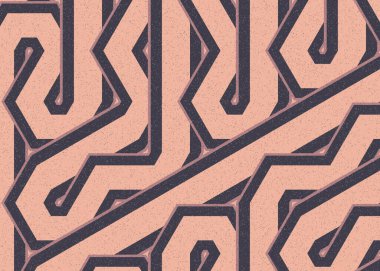 Renkli Altıgen Döşeme Bağlantısı sanat arkaplan tasarımı illüstrasyonu