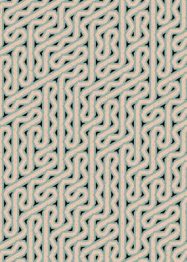 Renkli Altıgen Döşeme Bağlantısı sanat arkaplan tasarımı illüstrasyonu