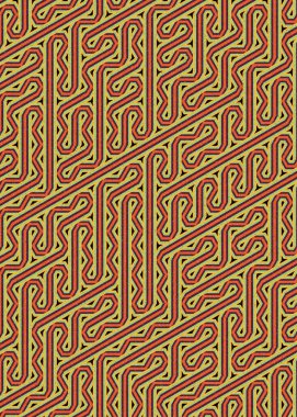 Renkli Altıgen Döşeme Bağlantısı sanat arkaplan tasarımı illüstrasyonu