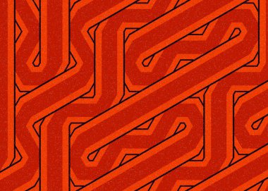 Renkli Altıgen Döşeme Bağlantısı sanat arkaplan tasarımı illüstrasyonu