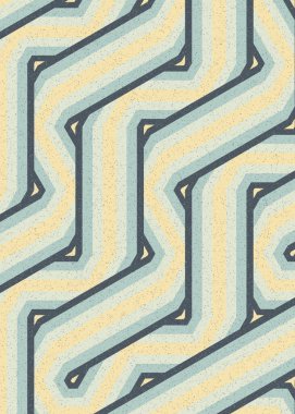 Renkli altıgen karo sanat arkaplanı, vektör illüstrasyonu 