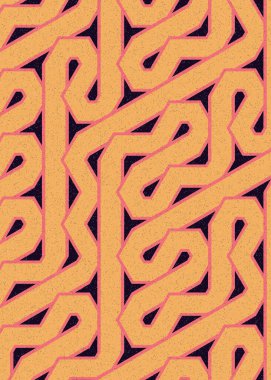 Renkli Altıgen Döşeme Bağlantısı sanat arkaplan tasarımı illüstrasyonu