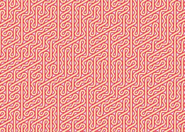 Renkli Altıgen Döşeme Bağlantısı sanat arkaplan tasarımı illüstrasyonu