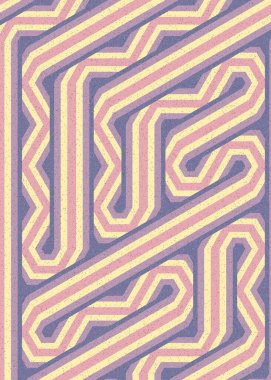 Renkli Altıgen Döşeme Bağlantısı sanat arkaplan tasarımı illüstrasyonu