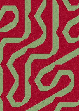 Renkli Altıgen Döşeme Bağlantısı sanat arkaplan tasarımı illüstrasyonu