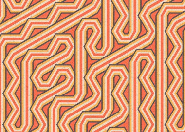 Renkli Altıgen Döşeme Bağlantısı sanat arkaplan tasarımı illüstrasyonu