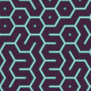  Altıgen Döşeme Sanatı arkaplan çizimi