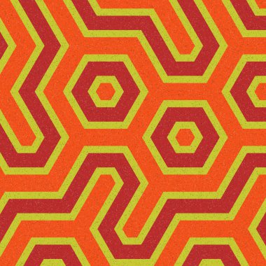  Altıgen Döşeme Sanatı arkaplan çizimi