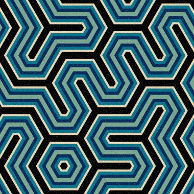  Altıgen Döşeme Sanatı arkaplan çizimi