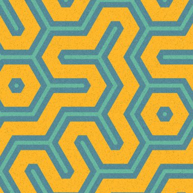 Altıgen Döşeme Sanatı arkaplanı 