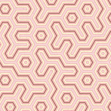 Renkli altıgen kiremit bağlantısı, soyut sanatsal arkaplan