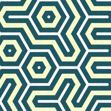  Altıgen Döşeme Sanatı arkaplan çizimi