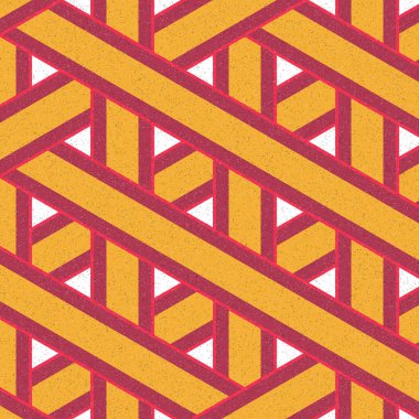 Renkli altıgen kiremit bağlantısı, soyut sanatsal arkaplan