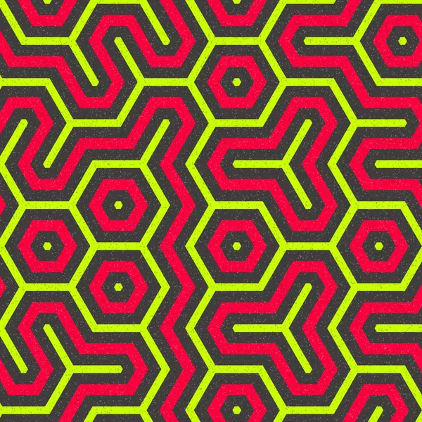 Renkli altıgen kiremit bağlantısı, soyut sanatsal arkaplan