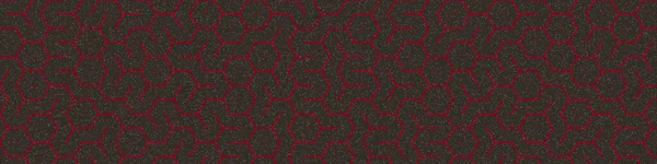 Подключение Цветной Шестиугольной Плитки Абстрактный Художественный Фон — стоковый вектор