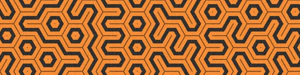 Illustration Fond Art Carrelage Hexagone — Image vectorielle