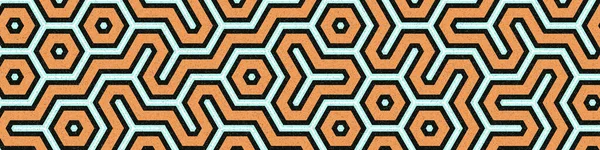 Renkli altıgen kiremit bağlantısı, soyut sanatsal arkaplan