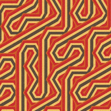 Renkli altıgen kiremit bağlantısı, soyut sanatsal arkaplan