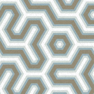 Renkli altıgen kiremit bağlantısı, soyut sanatsal arkaplan