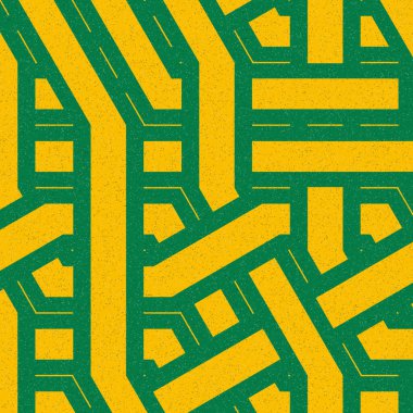 Renkli altıgen kiremit bağlantısı, soyut sanatsal arkaplan