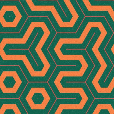 Altıgen Döşeme Sanatı arkaplan çizimi