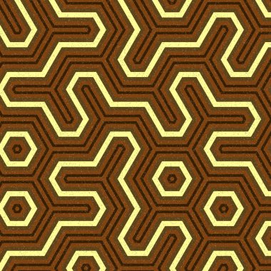 Renkli altıgen kiremit bağlantısı, soyut sanatsal arkaplan