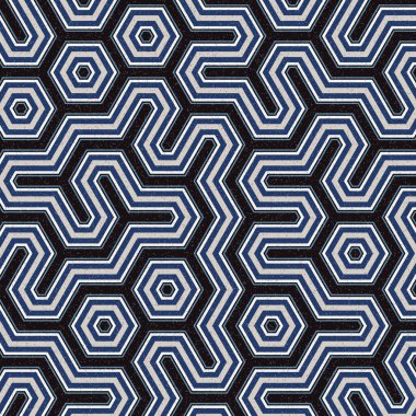 Altıgen Döşeme Sanatı arkaplan çizimi