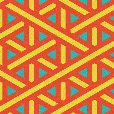 Renkli altıgen kiremit bağlantısı, soyut sanatsal arkaplan