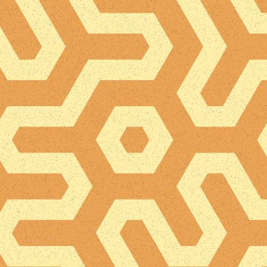 Renkli altıgen kiremit bağlantısı, soyut sanatsal arkaplan