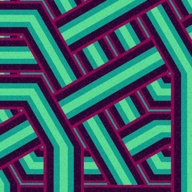 Renkli altıgen kiremit bağlantısı, soyut sanatsal arkaplan