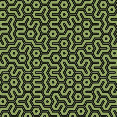 Renkli altıgen kiremit bağlantısı, soyut sanatsal arkaplan