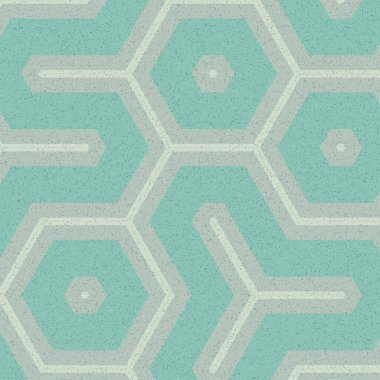 Altıgen Döşeme Sanatı arkaplan çizimi