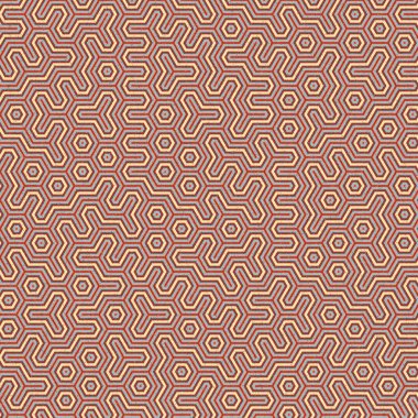 Altıgen Döşeme Sanatı arkaplan çizimi