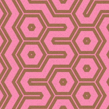 Altıgen Döşeme Sanatı arkaplan çizimi