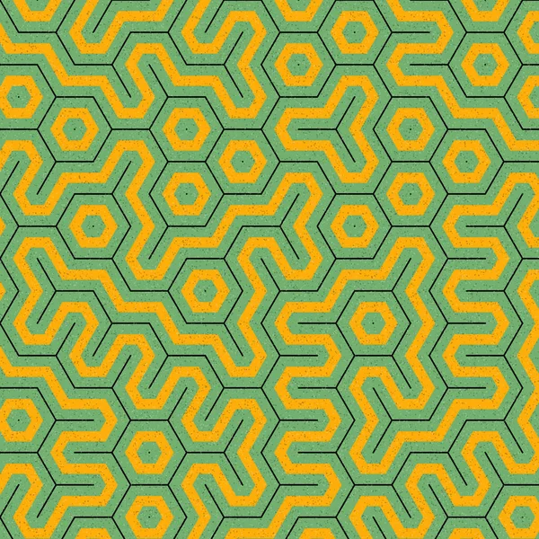 Altıgen Döşeme Sanatı arkaplan çizimi