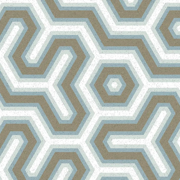 Renkli altıgen kiremit bağlantısı, soyut sanatsal arkaplan