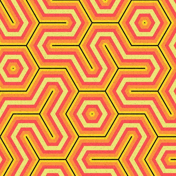  Altıgen Döşeme Sanatı arkaplan çizimi