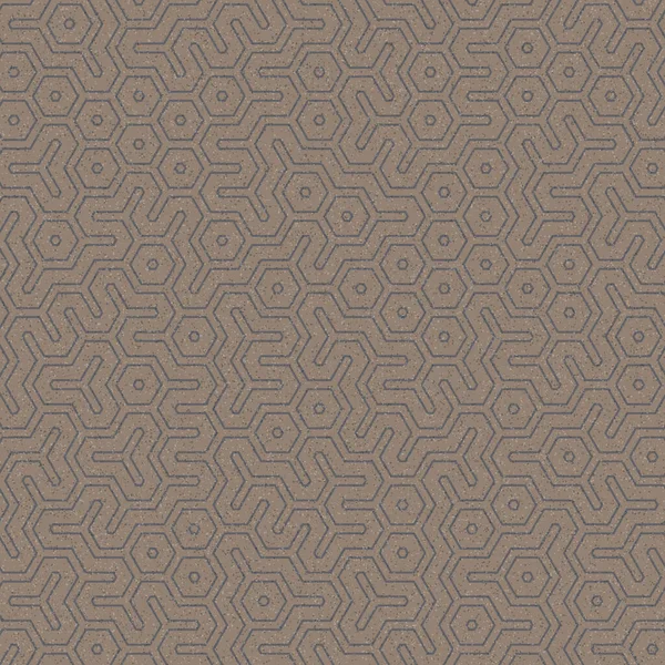 Conexión Azulejos Hexágono Color Fondo Artístico Abstracto — Vector de stock