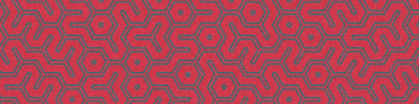 Färgade Hexagon Kakel Anslutning Abstrakt Konstnärlig Bakgrund — Stock vektor