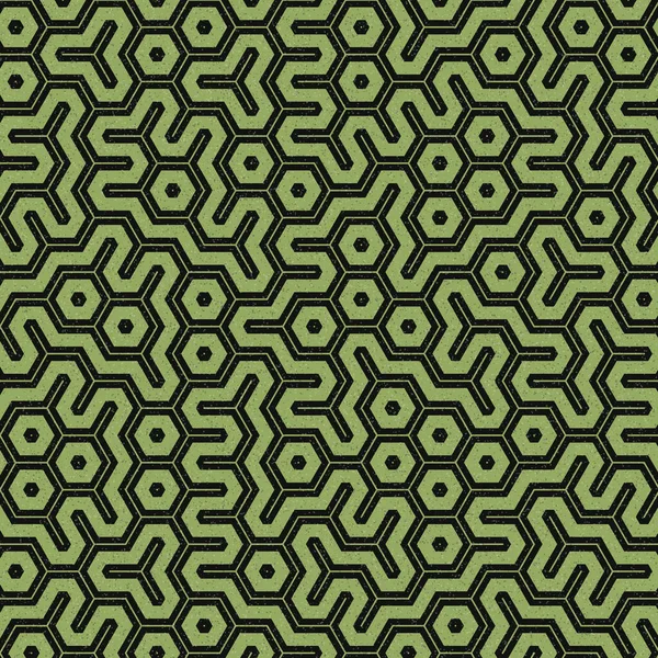 Renkli altıgen kiremit bağlantısı, soyut sanatsal arkaplan