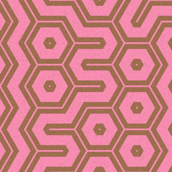 Altıgen Döşeme Sanatı arkaplan çizimi