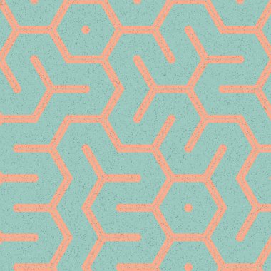 Altıgen Döşeme Sanatı arkaplan çizimi