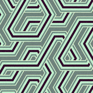 Renkli altıgen kiremit bağlantısı, soyut sanatsal arkaplan