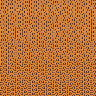 Renkli altıgen kiremit bağlantısı, soyut sanatsal arkaplan